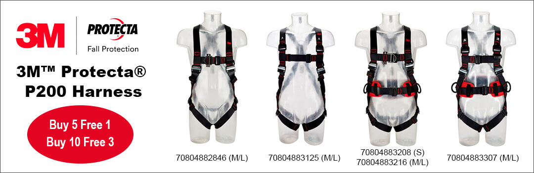 Fall protection - 3M™ Protecta®️ P200 Harness Models