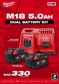 Milwaukee-M18-5.0ah-dual-battery-kit-1