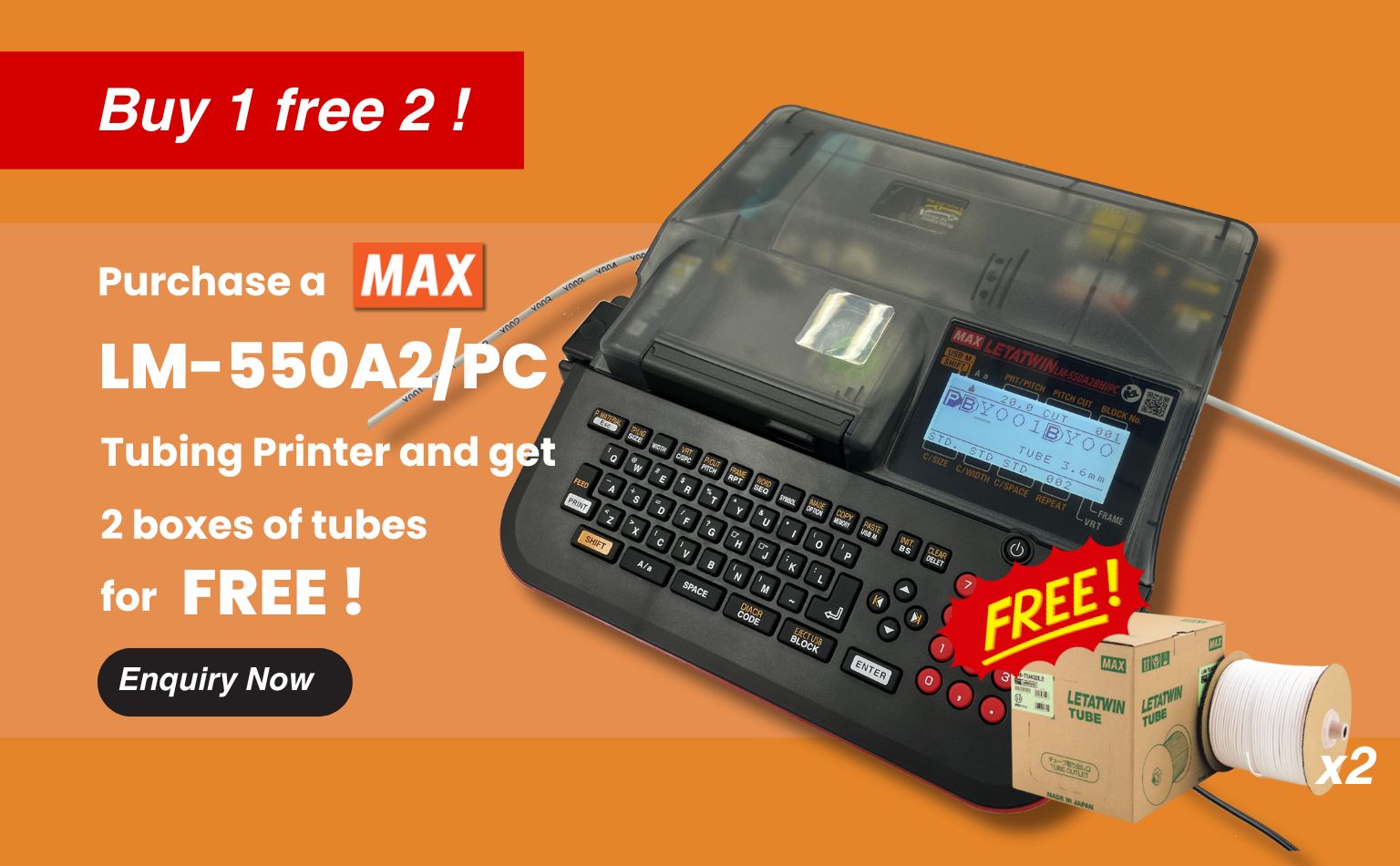 Max-Tubing-Printer-LM-550A2-Promotion