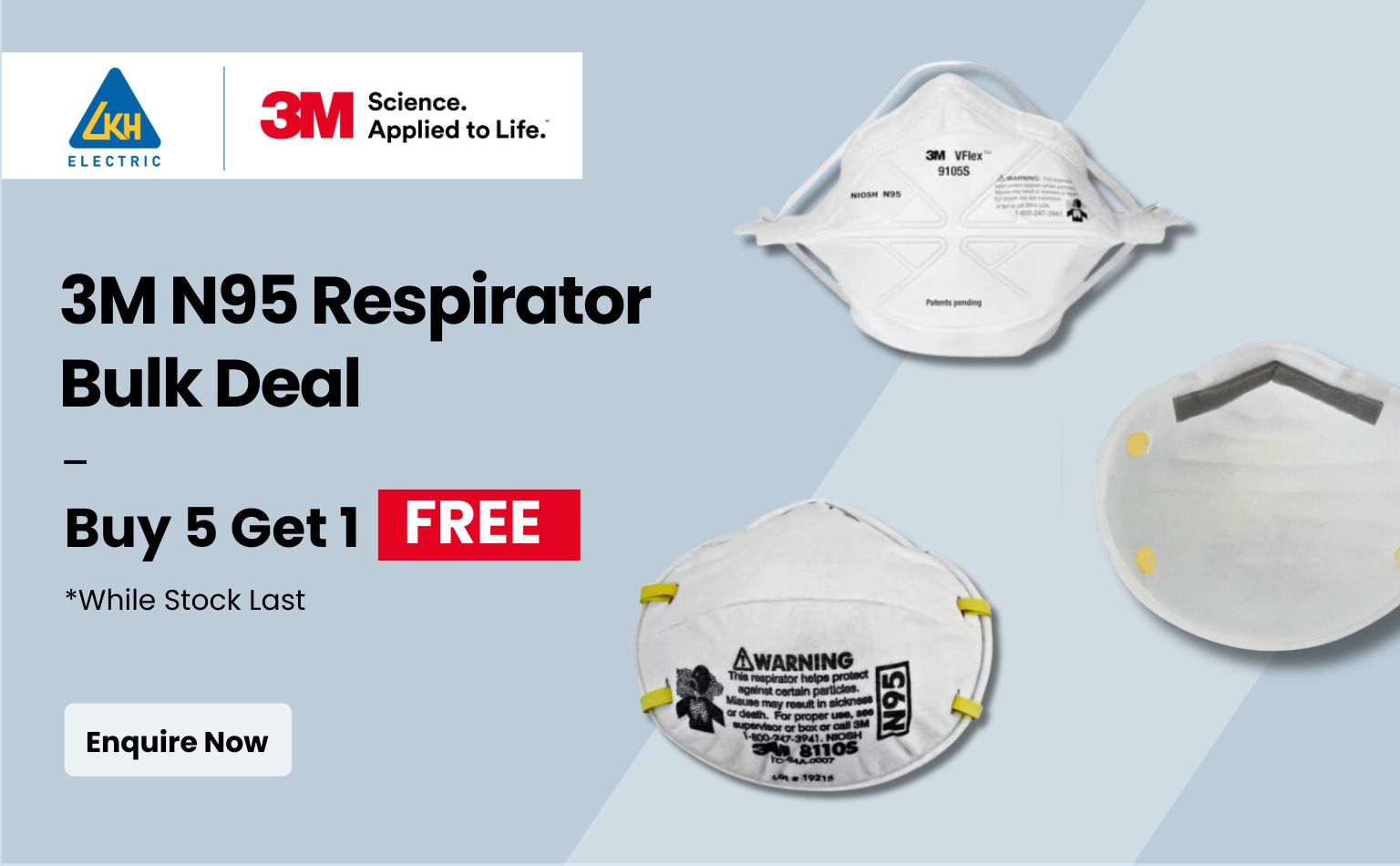 3M N95 Respirator Bulk Deal